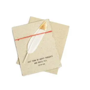 Feather Cards - Assorted