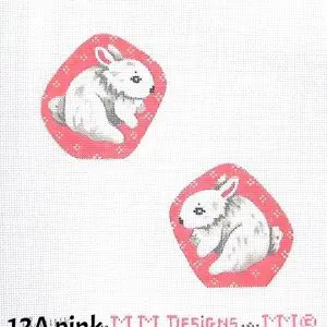 Mini White Bunny-18 Mesh