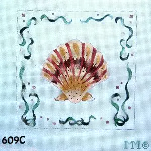 Scallop Shell 6" Square-18 Mesh
