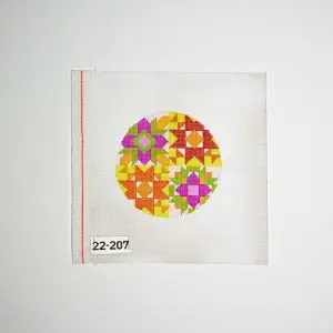 22-207 Quilt 4” round