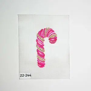 22-244 Sprinkle Candy Cane - pink