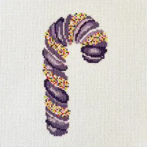23-285 Sprinkle Candy Cane - purple