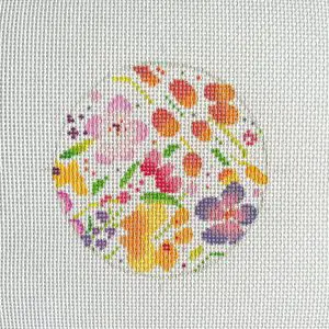 23-299 Peppy Floral 4” Round