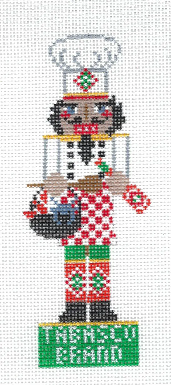 Tabasco Nutcracker Ornament-2″ x 5 1/2″-18 Mesh