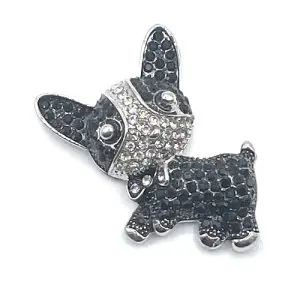 French Bulldog-Vintage Needle Minder- 1 1/2" x 1 1/2"
