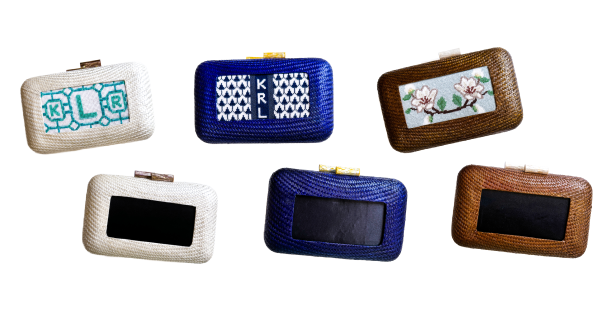 Fancy Clutch - Navy