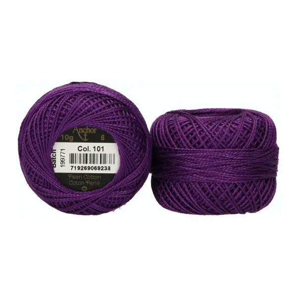 101-Anchor Pearl Cotton 8 Balls