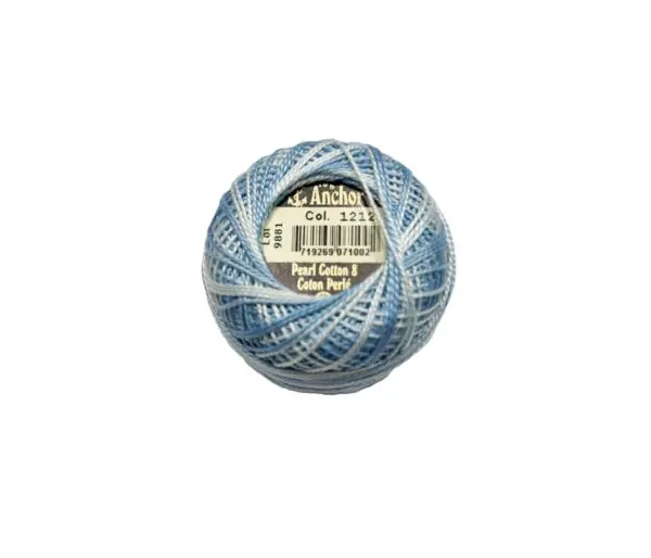 1212-Anchor Pearl Cotton 8 Balls