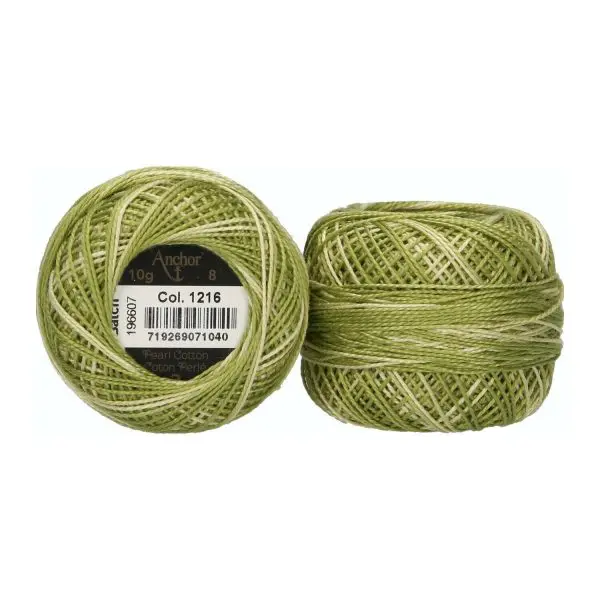 1216-Anchor Pearl Cotton 8 Balls
