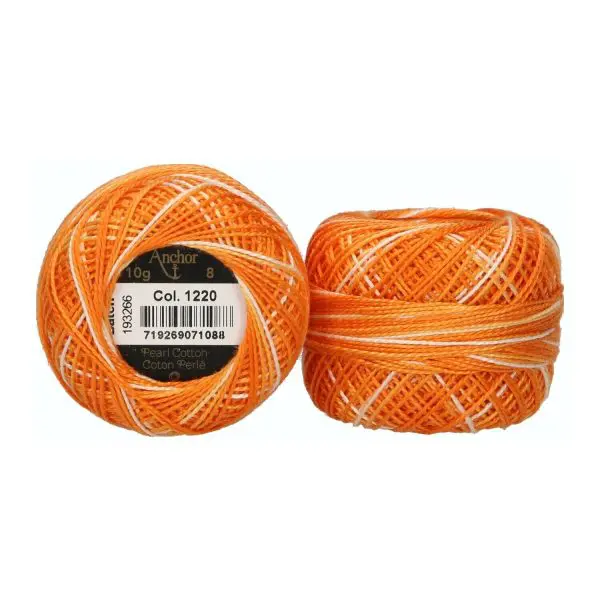 1220-Anchor Pearl Cotton 8 Balls