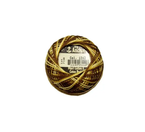 1243-Anchor Pearl Cotton 8 Balls