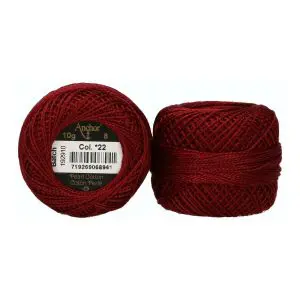 22-Anchor Pearl Cotton 8 Balls