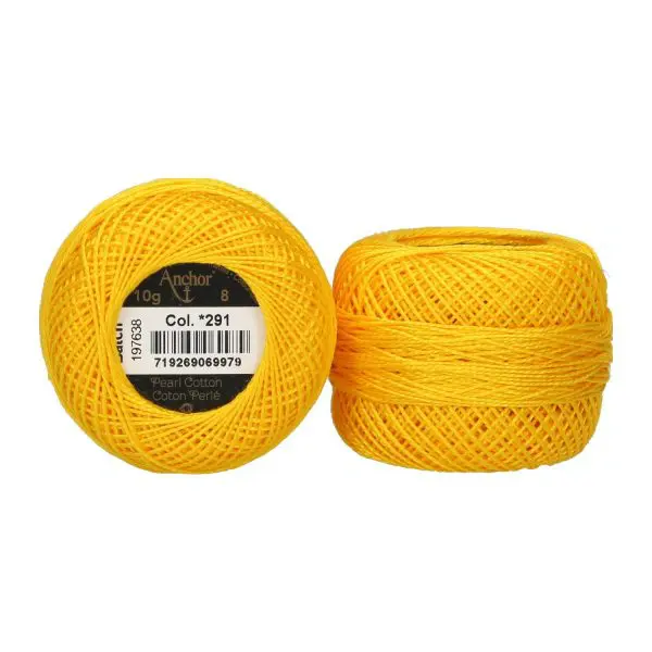 291-Anchor Pearl Cotton 8 Balls