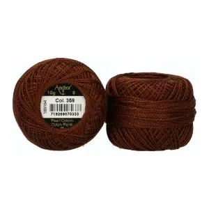 359-Anchor Pearl Cotton 8 Balls