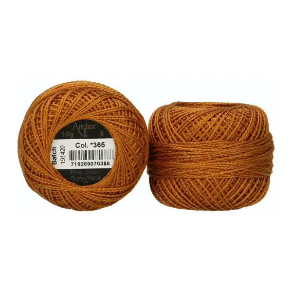 365-Anchor Pearl Cotton 8 Balls