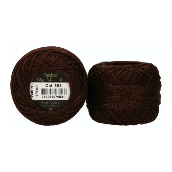 381-Anchor Pearl Cotton 8 Balls