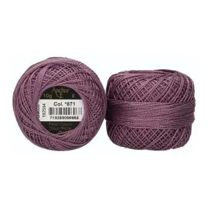 871-Anchor Pearl Cotton 8 Balls