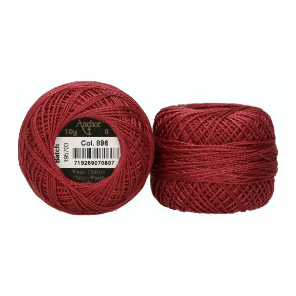 896-Anchor Pearl Cotton 8 Balls