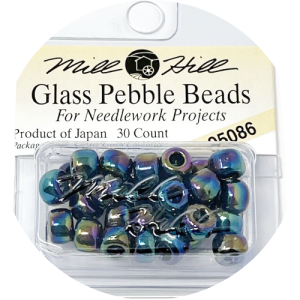 Glass Pebble Beads