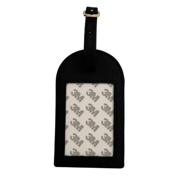 Self-Finishing Bag Tag - Black