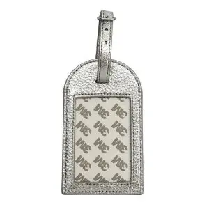 Self-Finishing Bag Tag - Silver