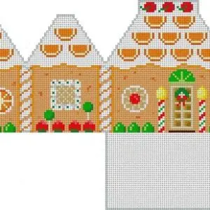 Orange Slice Roof Mini House- 3D - 18 Mesh