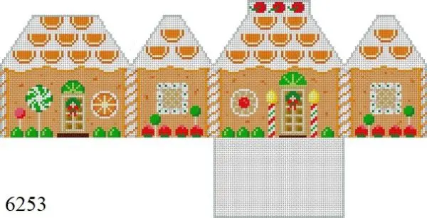 Orange Slice Roof Mini House- 3D - 18 Mesh