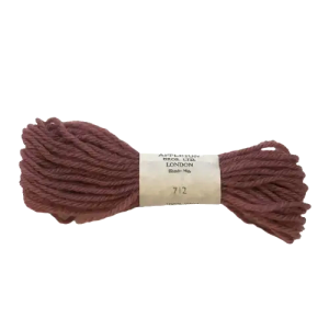712-Wine Red -Crewel