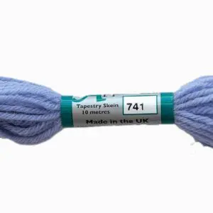 741-Bright China Blue -Crewel