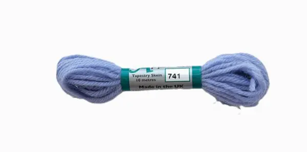 741-Bright China Blue -Crewel