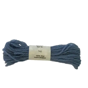 742-Bright China Blue -Crewel
