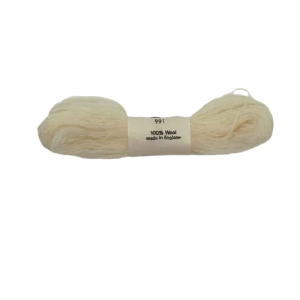 991-White -Crewel