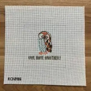 Owl Have Another 4" x 4" Coaster 18 Mesh