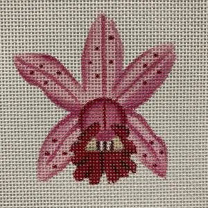 Mini Pink Orchid-13 Mesh-3.75" x 3.75"