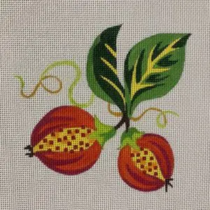 Pomegranate Duo-13 Mesh-6.5" x 6.5"