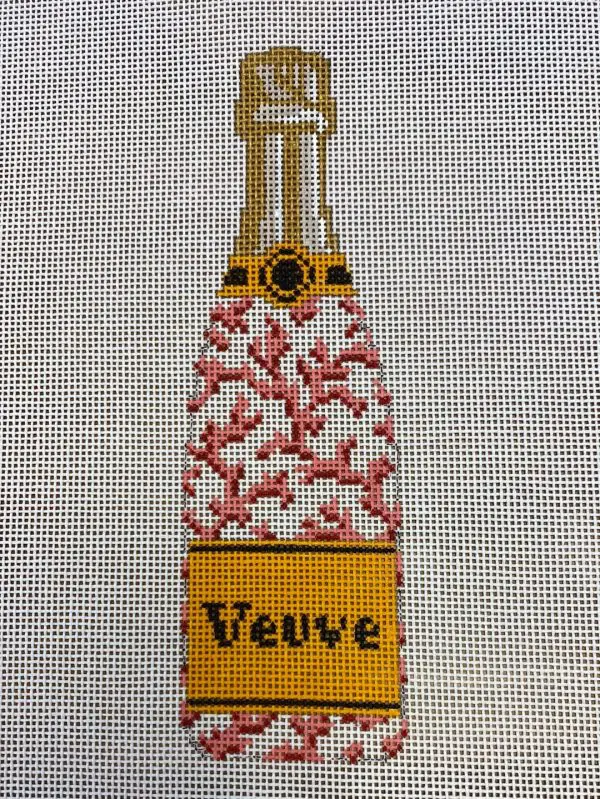 Coral Veuve Bottle