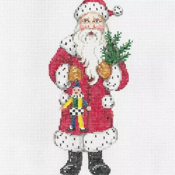 Traditional Santa Claus 7" - 18 Mesh