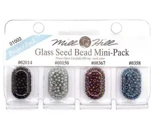 01002-Glass Seed Bead Mini-Pack