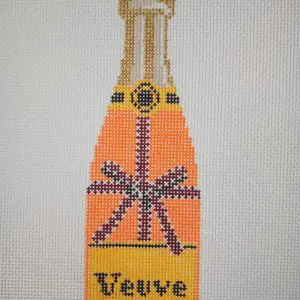Veuve Bottle - Orange Bow-18-Mesh
