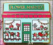 Flower Market Enamel Needle Minder