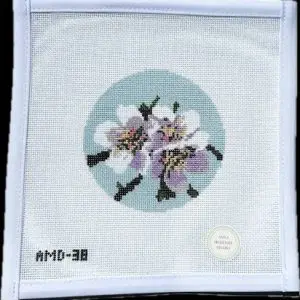 Almond Tree - Flowers of the Bible -18 Mesh 4" Round