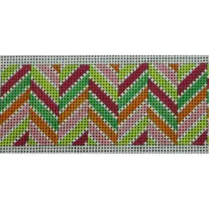 Chevron Pinks, Greens, And Oranges Sunglass Strap-KKSGS10B