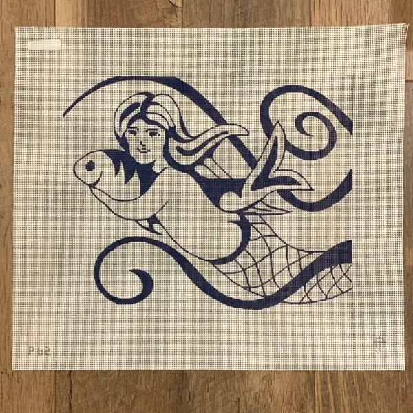 Blue Mermaid 14" x 11.5"-13 Mesh
