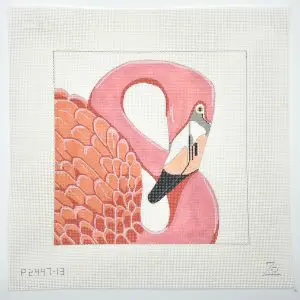 Rhett-Flamingo 10" x 10"-13 Mesh