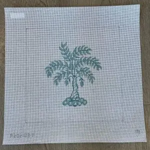 Boutique Aqua Palm 10" x 10"-13 Mesh