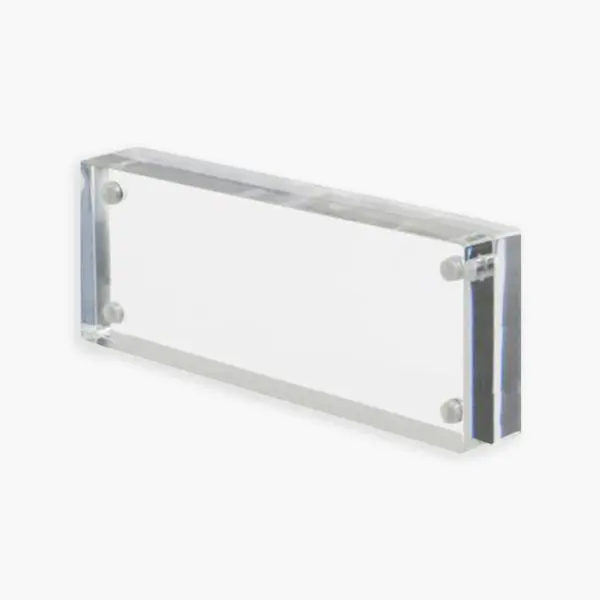 2x1 Acrylic Scripture Card Stand-placecard holder