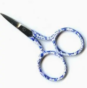 Mini Scissors - Spotty Blue - 2.5"