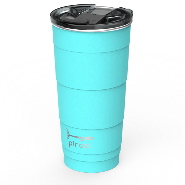Radish Roots-Pirani Stackable Paradise Coffee Tumbler-26 oz - Image 3