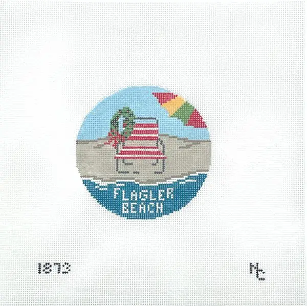 Christmas Beach Chair: Flagler Beach - 18 Mesh