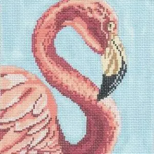 Flamingo 9.5" x 6.75 - 13 mesh